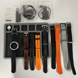 Garmin Fenix 3 Sapphire with many extras